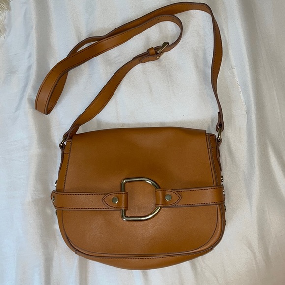 Abercrombie camel crossbody purse - Picture 2 of 9